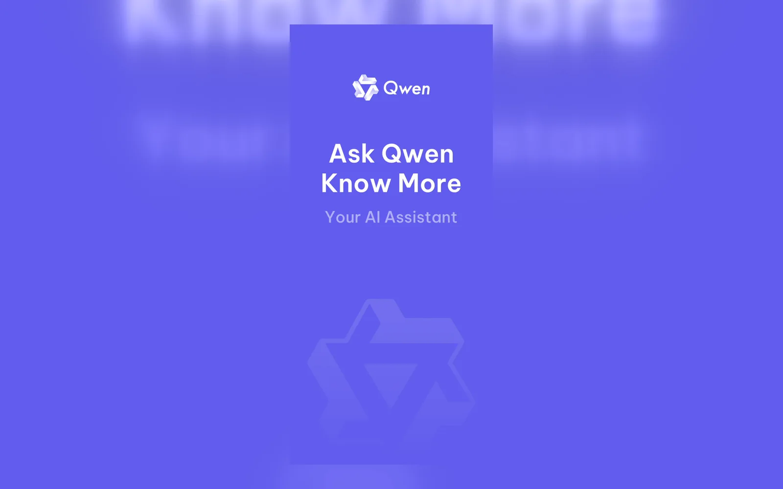 Qwen mobile assistant shown in its Product Hunt launch gallery