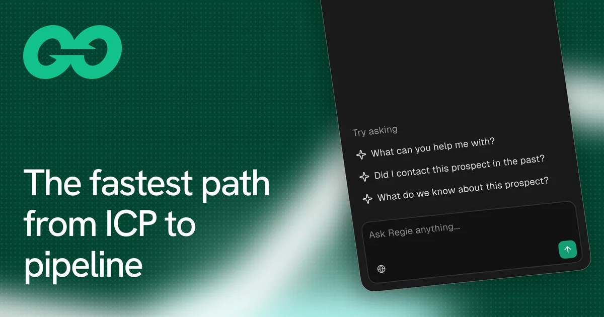 Regie.ai product interface