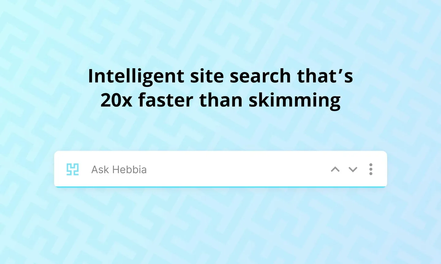 Hebbia document search interface