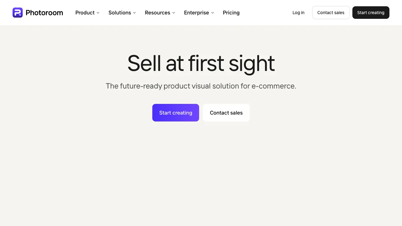 Photoroom product image editor